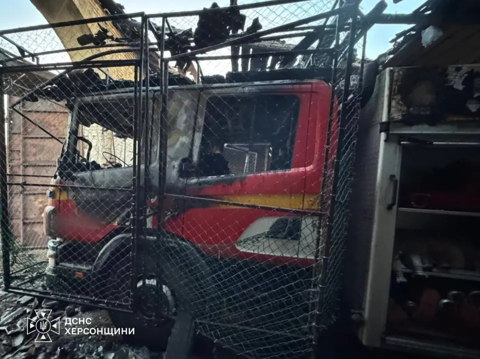 Наслідки обстрілу Херсонщини