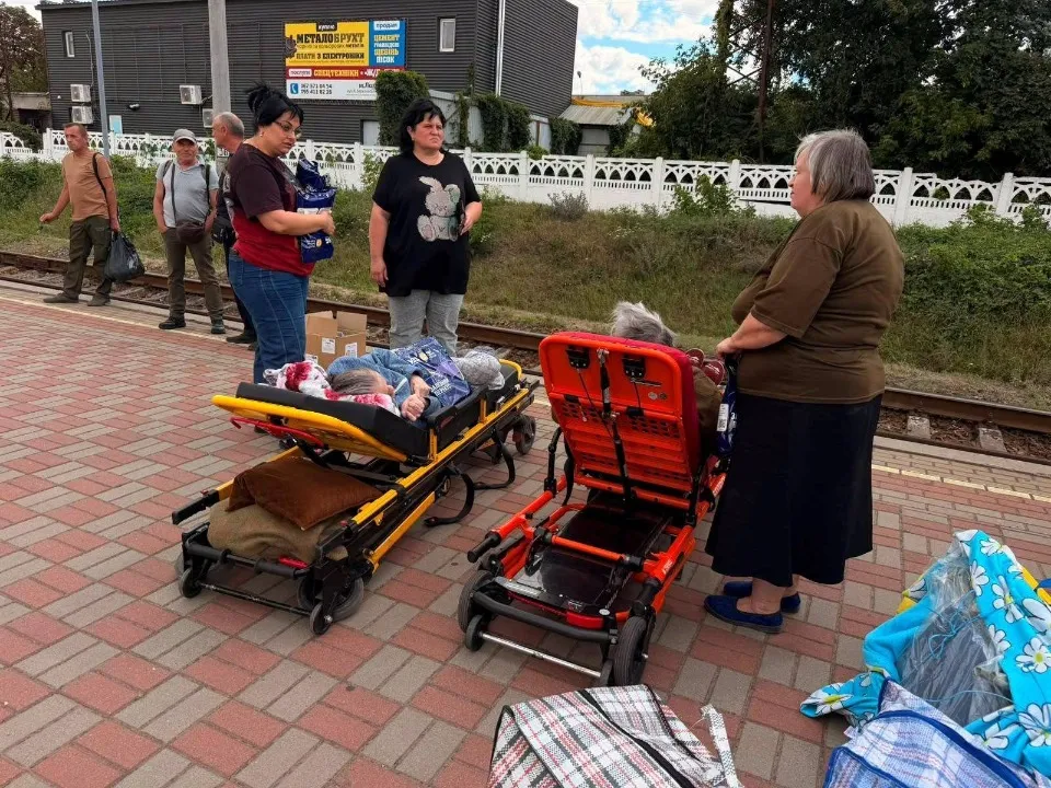 евакуація з Донеччини