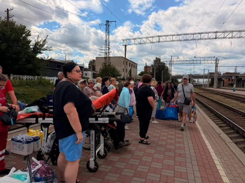 евакуація з Донеччини