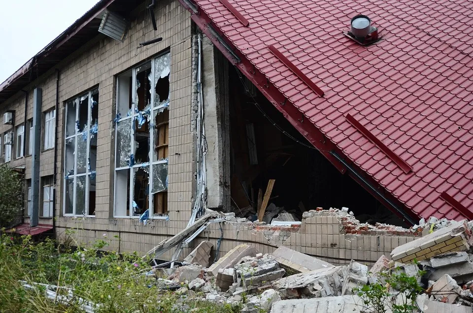 Будівля Донецького республіканського краєзнавчого музею на вулиці Челюскінців