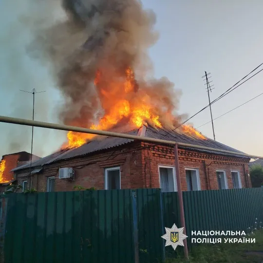 Наслідки обстрілу Донеччини