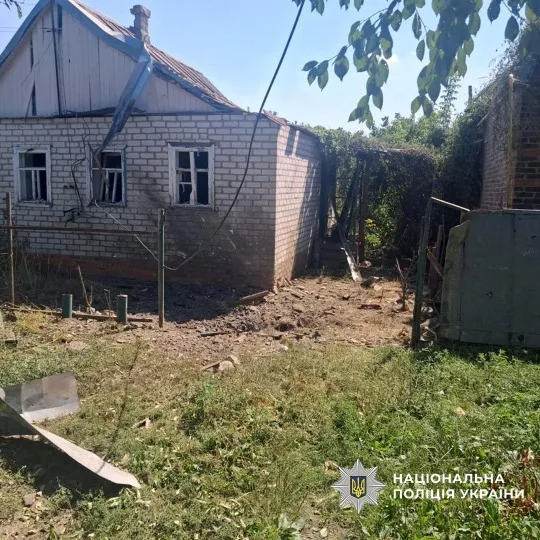 Наслідки обстрілу Донеччини