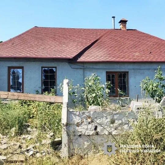 Наслідки обстрілу Донеччини