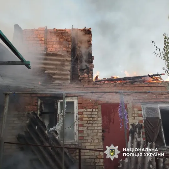 Наслідки обстрілу Донеччини