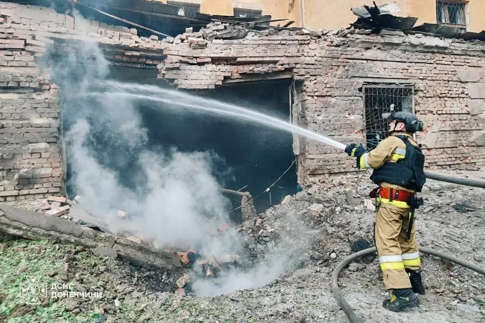 Наслідки обстрілу Донеччини 9 серпня