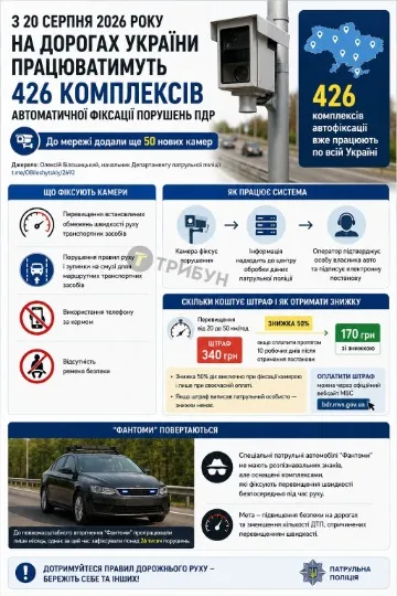 Інфографіка: ТРИБУН