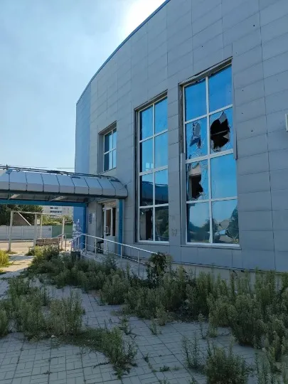 Стан автостанції в окупованому Лисичанську.