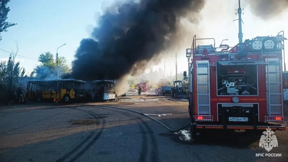 Пожежа в депо Сіверськодонецька