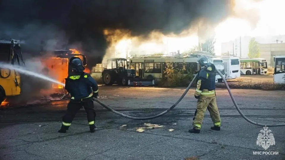 Пожежа в депо Сіверськодонецька