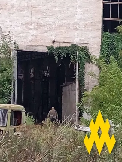 Склад боєприпасів на окупованій Луганщині