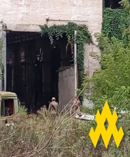 Склад боєприпасів на окупованій Луганщині