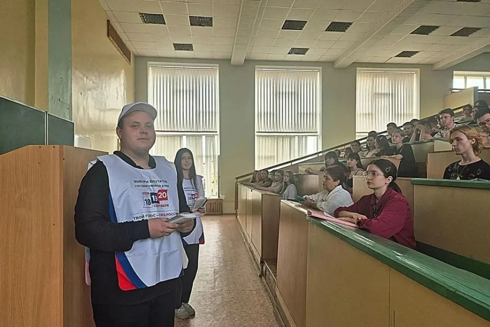 Виборча комісія ЛНР. Інформування студентів про вибори