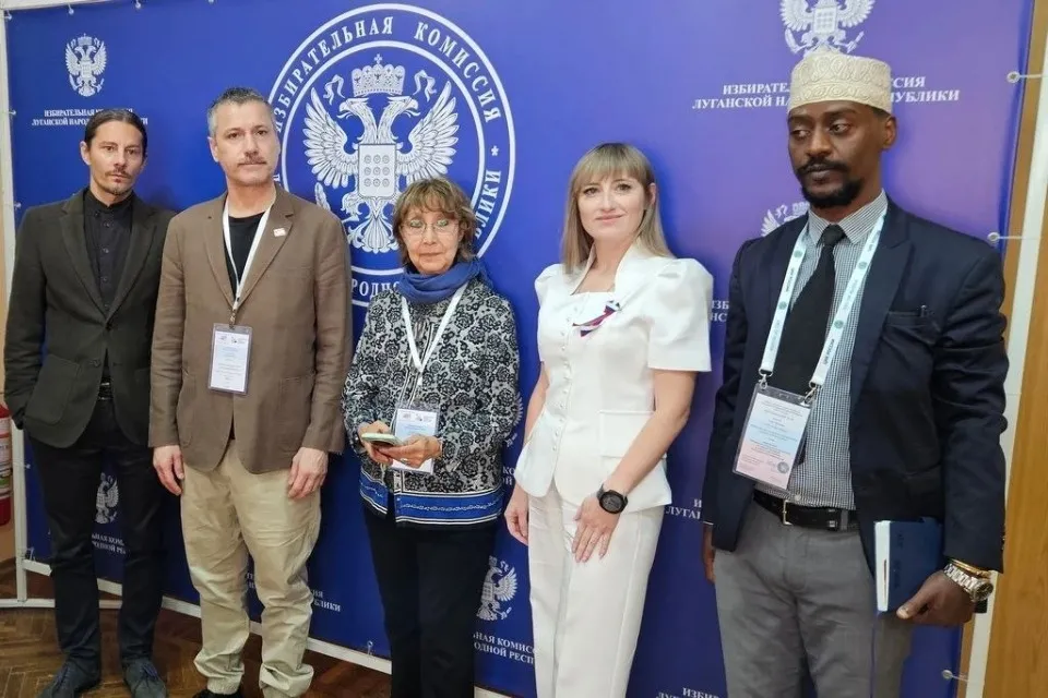 Виборча комісія ЛНР. Іноземні спостерігачі на окупованій Луганщині під час виборів до Держдуми