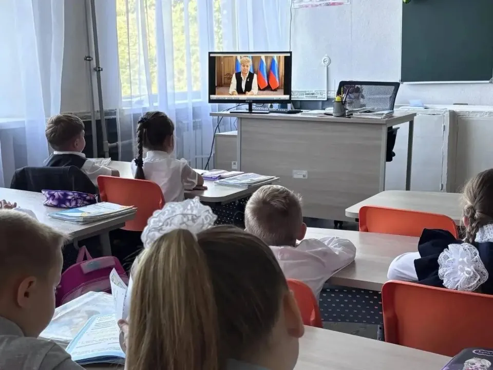 Окупаційні джерела. Інформування школярів про вибори до Держдуми РФ