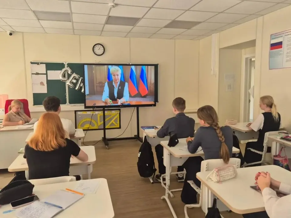 Окупаційні джерела. Інформування школярів про вибори до Держдуми РФ