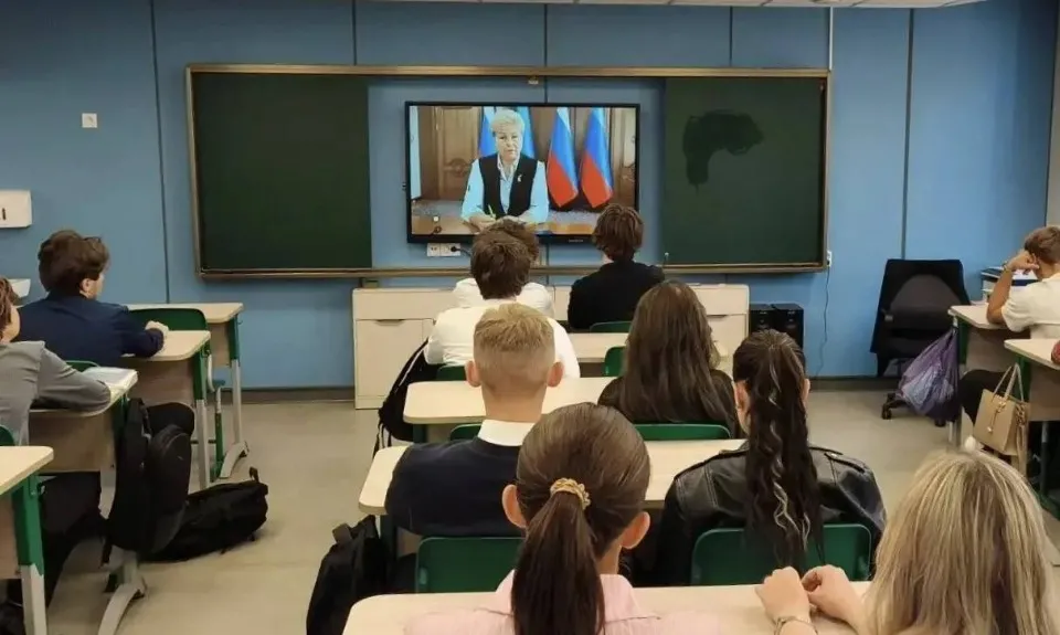 Окупаційні джерела. Інформування школярів про вибори до Держдуми РФ