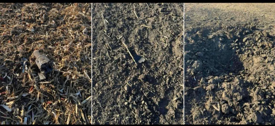 Наслідки атаки на Молдову. Фото: поліція Молдови