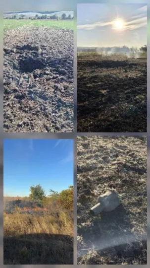 Наслідки атаки на Молдову. Фото: поліція Молдови